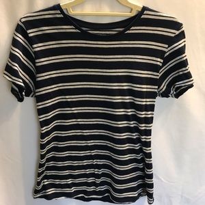 Striped short-sleeve tee